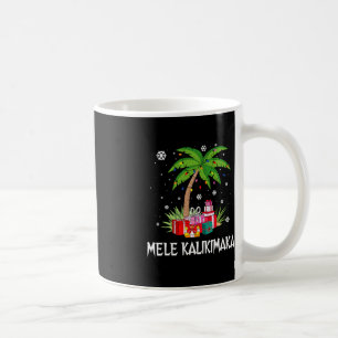 Taza De Café Mele Kalikimaka Navidades hawaianos Palm Tree Fami