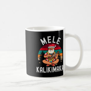 Taza De Café Mele Kalikimaka Tropical Hawaii Feliz Navidad