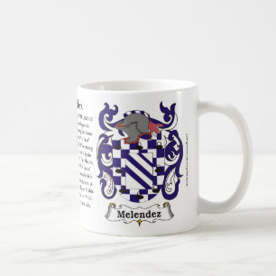 Taza De Café Melendez, el origen, el significado y el escudo