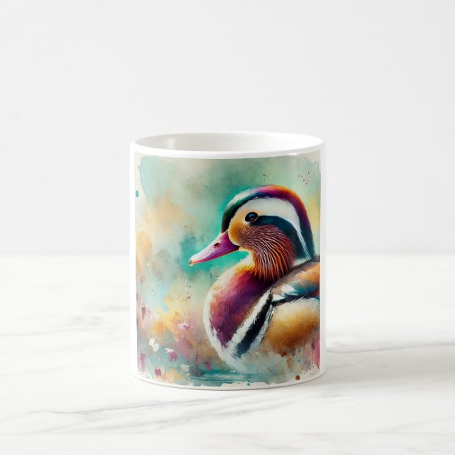 Taza De Café Mellers Duck 160724AREF233 - Watercolor (Centro)