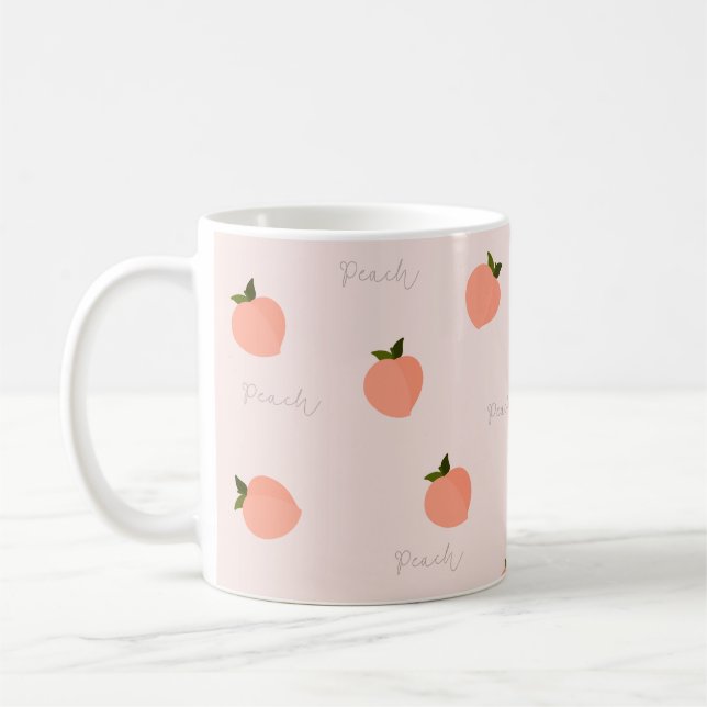 Taza De Café Melocotón melocotón  (Izquierda)