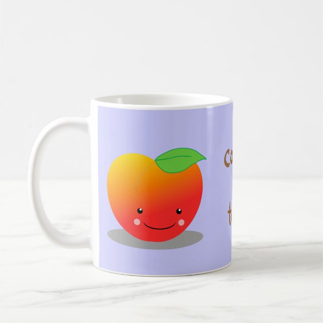 Taza De Café Melocotones (Izquierda)