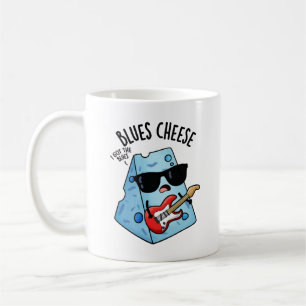 Taza De Café Melodía de comida divertida con queso azul