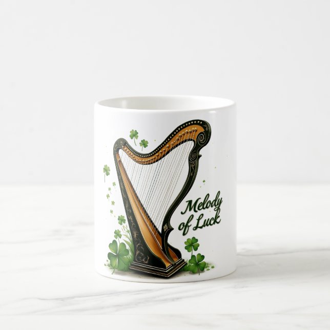 Taza De Café Melodía de Luck Harp (Centro)