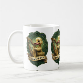 Taza De Café Melodías del Éire, el pato celta ardiendo