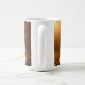 Taza De Café "Melodies in Steam: Musical Coffee Cup Art Mug"