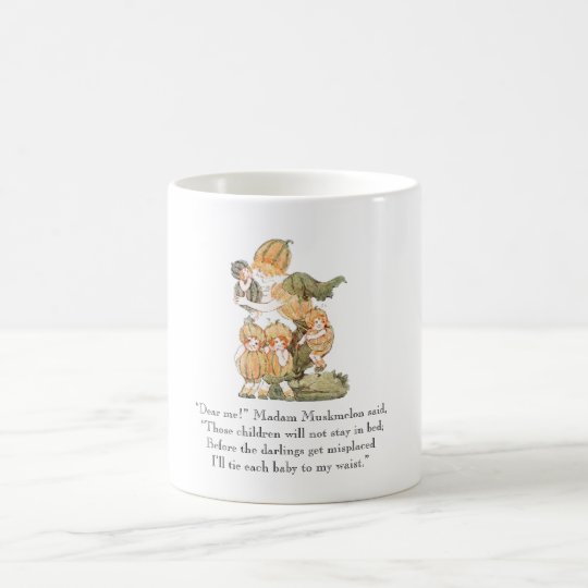 Taza De Café Melón del cantalupo del melón de la rima de la