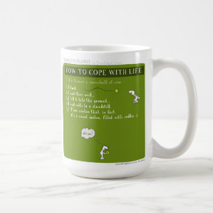 Taza De Café Melón del curveball de la vodka del planeta de