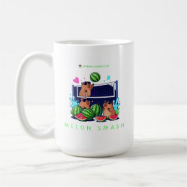 Taza De Café Melon Smash Capybara Summer Club – Cute Capybara V