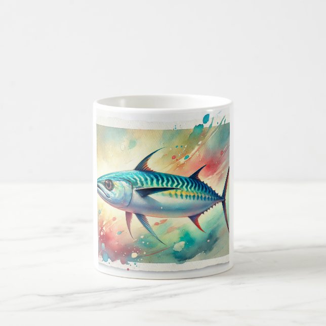 Taza De Café Melva Fish 230824AREF133 - Watercolor (Centro)