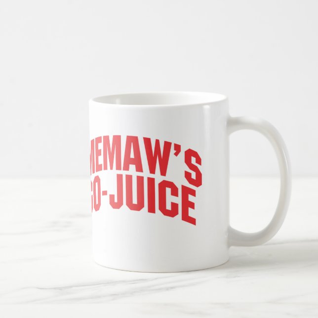 Taza De Café Memaw va jugo (Derecha)