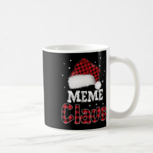 Taza De Café Meme Claus Navidades Partido de la Familia Red Pla