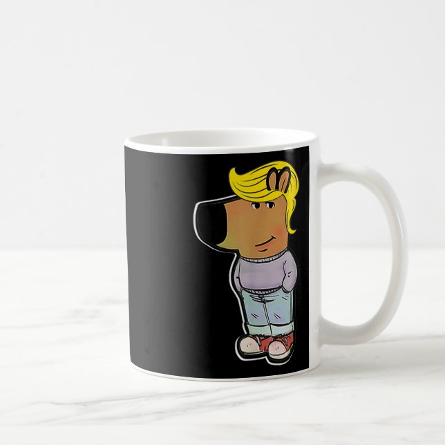 Taza De Café Meme de Chill Trump Meme (Derecha)