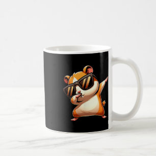 Taza De Café Meme de Dab Animal Dancing Dabbing Hamster