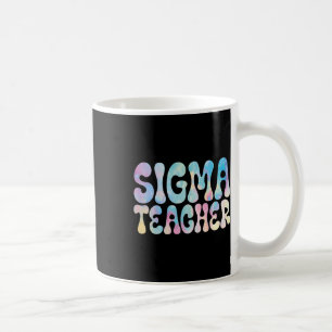 Taza De Café Meme de la profesora Sigma de regreso a la escuela
