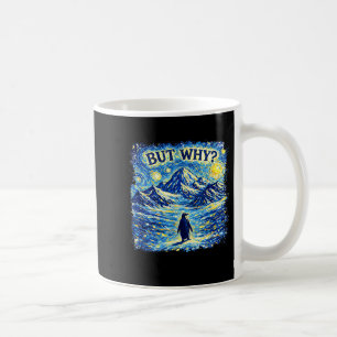 Taza De Café Meme de pingüino vio al pingüino dirigiéndose dire