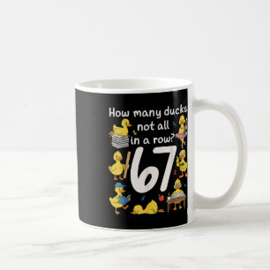 Taza De Café Meme del Profesor Seis Siete 67 Profesor Divertido