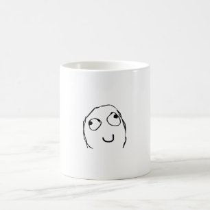 Taza De Café Meme Derp Face