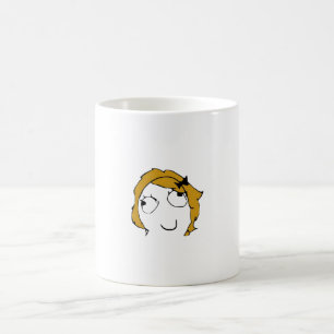 Taza De Café Meme Derpina Face