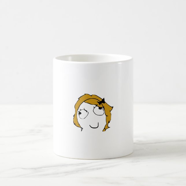 Taza De Café Meme Derpina Face (Centro)