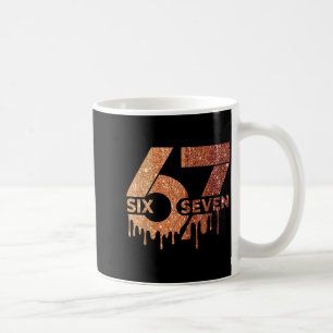 Taza De Café Meme Divertido 6 7 Seis Siete Mes de la Historia N