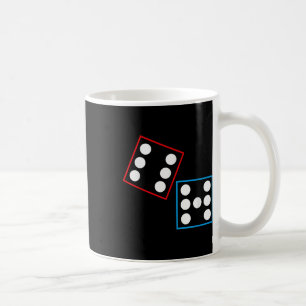 Taza De Café Meme divertido de dominó seis siete 67 Dominós Ama