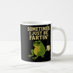 Taza De Café Meme Divertido de Flato A Veces Me Limito a Soltar
