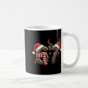 Taza De Café Meme Divertido Seis Siete Navidad 6-7 Luces de Nav