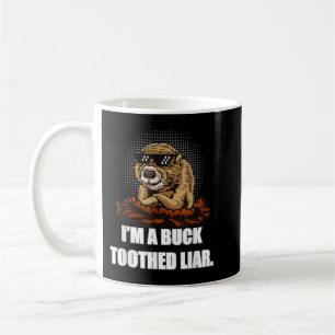 Taza De Café Meme gracioso camisas en el Día de la Groundhog pa