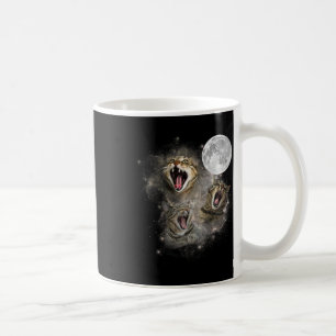 Taza De Café Meme maldecido de tres gatos malvados de luna