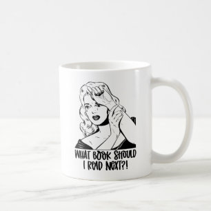 Taza De Café Meme retro dramático que lee a Lover