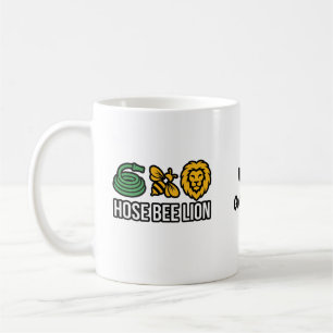 Taza De Café Meme Viral de Internet Chiste de Manguera Abeja Le
