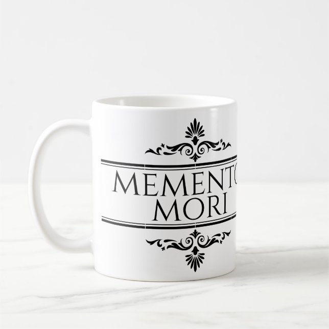 Taza De Café Memento Mori (Izquierda)