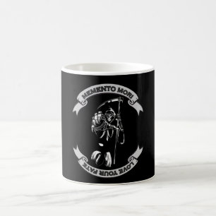 Taza De Café MEMENTO MORI Ama A Tu Paro Griego