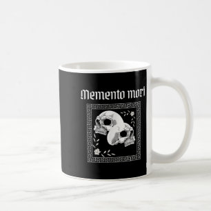Taza De Café Memento Mori Skull Stoic PhilosophMen Latin