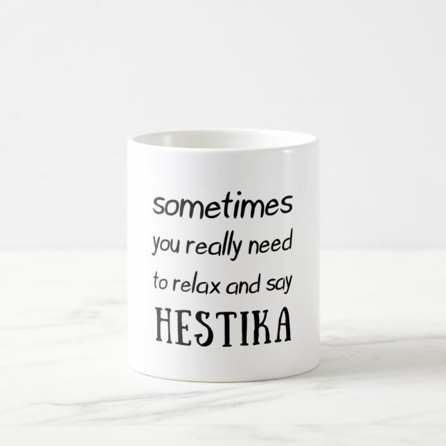 Taza De Café Memes griegos dicen que Grecia cita curiosamente e (Centro)