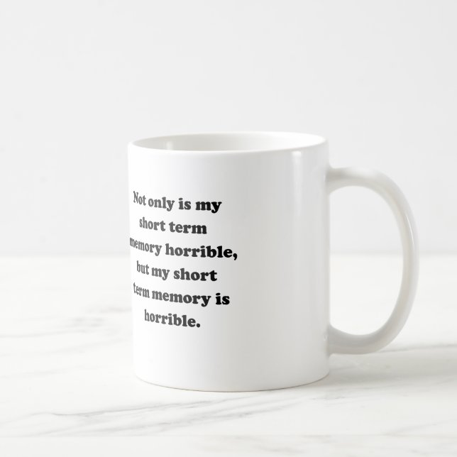 Taza De Café Memoria a corto plazo (Derecha)