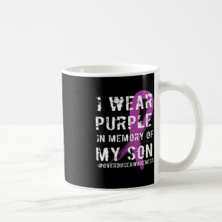 Taza De Café Memoria de conciencia sobre la sobredosis de la ci