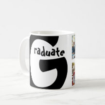 Memoria de graduación moderna 3 collage de fotos