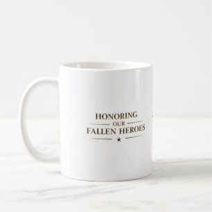 Taza De Café Memorial Day Fallen Heroes / Día de los Caídos