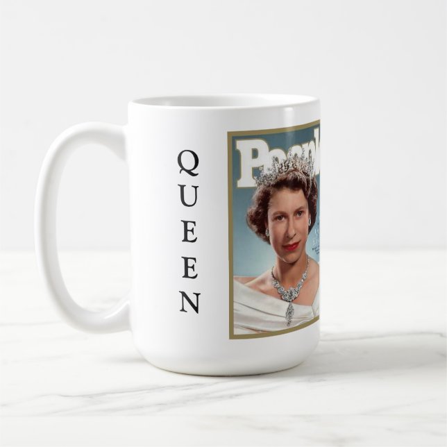 TAZA DE CAFÉ MEMORIAL QUEEN ELIZABETH II MUG (Izquierda)