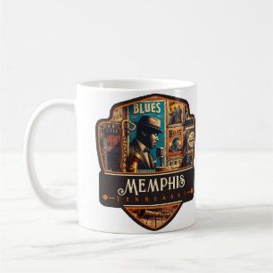 Taza De Café Memphis, Tennessee   Vintage