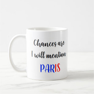 Taza De Café mención de parís francés