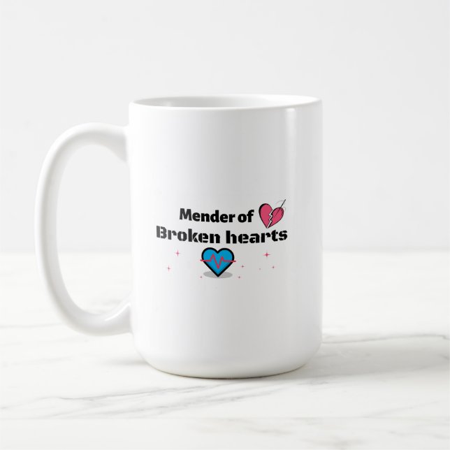 Taza De Café Mender of Broken Hearts (Izquierda)