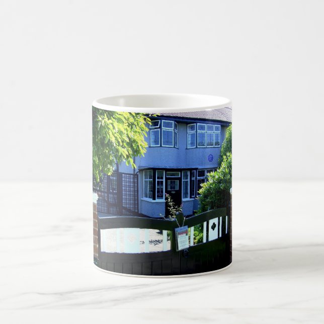 Taza De Café Mendips. Hogar de la niñez de John Lennon (Centro)