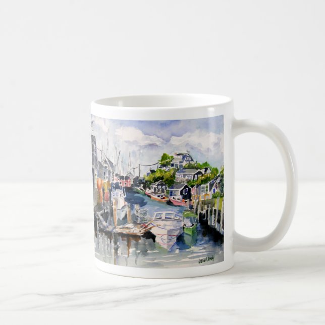 Taza De Café Menemsha, viñedo de Marthas (Derecha)