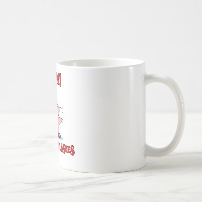 Taza De Café Menopausia divertida (Derecha)