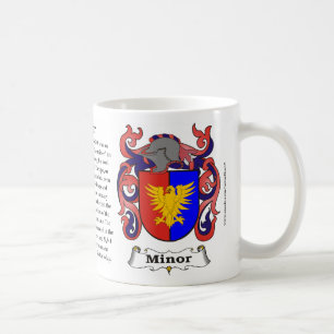 Taza De Café Menor, el origen, el significado y el escudo en a