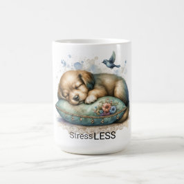 Taza De Café Menor estrés de cachorro moderado