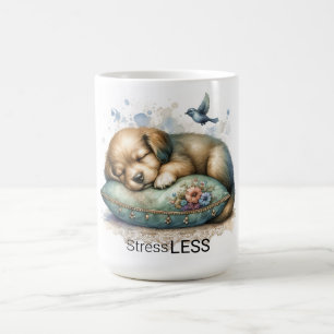 Taza De Café Menor estrés de cachorro moderado